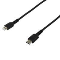 CABLE USB-C A LIGHTNING DE 2M - COLOR NEGRO - CABLE USB DE CARGA Y ALTA RESISTENCIA - CERTIFICADO MFI - STARTECH.COM MOD. RUSBCLTMM2MB RUSBCLTMM2MB