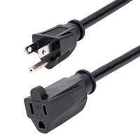 CABLE EXTENSOR DE TOMACORRIENTES DE 6M (NEMA 5-15P A NEMA 5-15R) - CABLE DE PODER DE 16 AWG AC - 125V, 13A - STARTECH.COM MOD. PAC10120 PAC10120