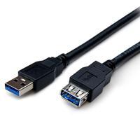CABLE USB 3.0 DE 2M EXTENSOR ALARGADOR - USB A MACHO A HEMBRA - STARTECH.COM MOD. USB3SEXT2MBK USB3SEXT2MBK