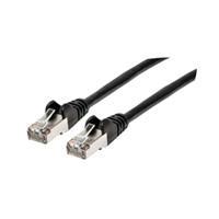 CABLE DE RED PATCH CAT 6A,  2.1M( 7.0F) S/FTP NEGRO 741538