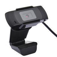 CAMARA WEB GHIA 720P / WEBCAM USB IDEAL PARA EQUIPOS DE ESCRITORIO / COLOR NEGRO / MICROFONO 3.5MM GWC1