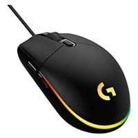 MOUSE LOGITECH G203 LIGHTSYNC GAMING NEGRO OPTICO ALMBRICO USB ILUMINACION RGB AJUSTABLE 6 BOTONES 910-005793