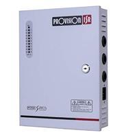 FUENTE CENTRALIZADA CON BATERIA(NO INCLUIDA) 10 AMPER / 9 CANALES PROVISION 12V PR-10A9CH-B