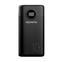 BATERIA DE RESPALDO POWER BANK ADATA P10000QCD 10000MAH/2 USB A/ 1 USB C/INDICADOR DE CARGA DIGITAL/NEGRO AP10000QCD-DGT-CBK