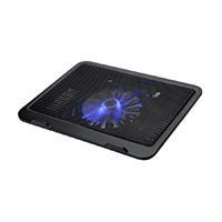 BASE ENFRIADORA GHIA / PARA LAPTOP / CON VENTILADOR Y LUZ LED / USB GAC-227