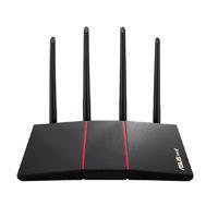 ROUTER ASUS AX1800/574-1201MBPS/2.4 Y 5GHZ/4X LAN GBE/MU-MIMO/4X ANTENAS EXT/CONTROL PARENTAL/VPN/AIMESH/OFDMA RT-AX55