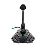 MICROFONO GAMING CON LUZ LED RGB VORTRED BY PERFECT CHOICE NEGRO  V-930419