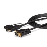 CABLE DE 3M CONVERTIDOR ACTIVO HDMI A VGA - ADAPTADOR 1920X1200 1080P - STARTECH.COM MOD. HD2VGAMM10 HD2VGAMM10