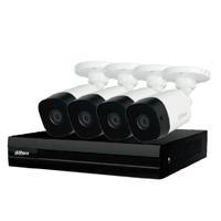 KIT DE 8 CANALES 2 MEGAPIXELES/ CON 4 CAMARAS/ WIZSENSE/ H.265+/ 4 CAMARAS 1080P DE POLICARBONATO/ 4 CANALES+1 IP/ 4 CANALES CON SMD PLUS/ BUSQUEDA INTELIGENTE/ 1 PUERTO SATA DE HASTA 6TB DH-KIT/XVR1B08-I/4-B1A21N-0360B