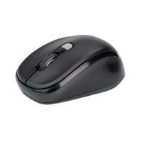 MOUSE INALáMBRICO DE ALTO RENDIMIENTO, MICRO RECEPTOR USB CON CONEXIóN INALáMBRICA DE 2.4 GHZ, CUATRO BOTONES CON RUEDA DE DESPLAZAMIENTO, 800/1200/1600 DPI, NEGRO 179904