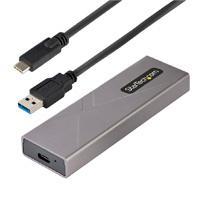 GABINETE EXTERNO DE ALUNINIO USB-C 10GBPS A NVME M.2 O SSD M.2 SATA SIN HERRAMIENTAS PARA SSD M.2 NGFF PCIE/SATA - CABLES USB C O USB-A - 2230/2242/2260/2280 - STARTECH.COM MOD. M2-USB-C-NVME-SATA M2-USB-C-NVME-SATA
