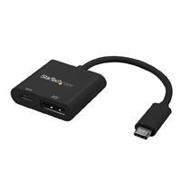 ADAPTADOR USB C A DISPLAYPORT CON ENTREGA DE ALIMENTACIóN - 4K 60HZ HBR2 - CONVERSOR USB TIPO C A DP 1.2 CON CARGA - PD DE PASO DE 60W - COMPATIBLE CON THUNDERBOLT 3 - STARTECH.COM MOD. CDP2DPUCP CDP2DPUCP