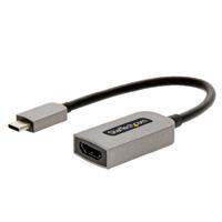 ADAPTADOR USB C A HDMI DE VIDEO 4K 60HZ - HDR10 - CONVERSOR TIPO LLAVE USB TIPO C A HDMI 2.0B DONGLE - USBC CON MODO ALT DE DP A MONITOR TV O PROYECTOR - STARTECH.COM MOD. USBC-HDMI-CDP2HD4K60 USBC-HDMI-CDP2HD4K60