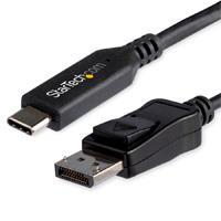 CABLE ADAPTADOR 1.8M USB-C A DISPLAYPORT - CONVERSOR USB TIPO C A DP - 8K 60HZ HBR3 - CONVERTIDOR THUNDERBOLT 3 DISPLAYPORT - STARTECH.COM MOD. CDP2DP146B CDP2DP146B