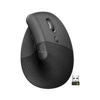 MOUSE LOGITECH LIFT VERTICAL ERGO GRAFITO OPTICO MULTI DISPOSITIVOS USB LOGI BOLT Y BLUETOOTH PARA PC/APPLE MACOS 10.15 O POSTERIORES Y WINDOWS® 10, 11, O POSTERIORES 910-006466