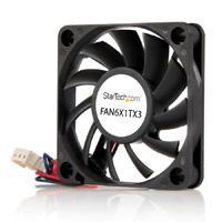 VENTILADOR PARA GABINETE DE COMPUTADORA - VENTILADOR INTERNO PARA TORRE - VENTILADOR 60X10MM CON CONECTOR TX3 - STARTECH.COM MOD. FAN6X1TX3 FAN6X1TX3