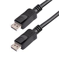 CABLE DE 3M CERTIFICADO DISPLAYPORT 1.2 4K CON CIERRE DE SEGURIDAD - 2X MACHO DP - STARTECH.COM MOD. DISPLPORT10L DISPLPORT10L