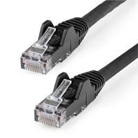 CABLE DE RED DE 1.8M NEGRO CAT6 UTP ETHERNET GIGABIT RJ45 SIN ENGANCHES - STARTECH.COM MOD. N6PATCH6BK N6PATCH6BK
