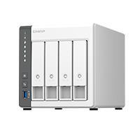 NAS QNAP TS-433-4G /4 BAHIAS NUCLEO CUADRUPLE  2.0 GHZ 4GB DDR3/1 LAN 2,5 GBE/ 1 LAN GBE/USB 3.2 X1/SATA/HOT-SWAP/ SIN DISCOS/ ARM CORTEX A55 TS-433-4G-US
