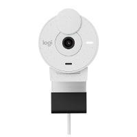 CAMARA WEB LOGITECH BRIO 300 COLOR OFF WHITE FHD 1080 A 30 FPS AUTO ENFOQUE, MICROFONO  USB-C 3.1 WIN/MAC OS 960-001440