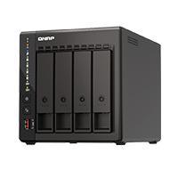 NAS QNAP TS-453E-8G / 4 BAHIAS / TORRE / INTEL CELERON 4NUCLEOS 2.6GHZ / 8GB RAM DDR4 / LAN 2,5GBE(2) / HDMI(2) / USB 3.2(2) / USB 2.0(2) / SOPORTA M.2 2280(2) / HOT SWAP / NO INCLUYE DISCOS TS-453E-8G-US