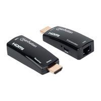 KIT EXTENSOR MANHATTAN COMPACTO DE HDMI SOBRE ETHERNET 60M 207539