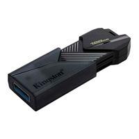 MEMORIA KINGSTON 128GB USB 3.2 GEN 1 ALTA VELOCIDAD / DATATRAVELER EXODIA ONYX NEGRO C/TAPA MÓVIL  DTXON/128GB