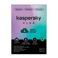 ESD KASPERSKY PLUS / 10 DISPOSITIVOS / 5 CUENTAS KPM / 1 AÑO TMKS-458