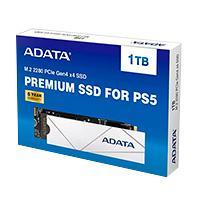UNIDAD DE ESTADO SOLIDO INTERNO 1TB ADATA PREMIUM M.2 2280 NVME PCIE GEN 4X4 LECT. 7400 ESCRIT. 6800 MBS PC LAPTOP MINI PCS PS5 3DNAND DISIPADOR APSFG-1T-CSUS