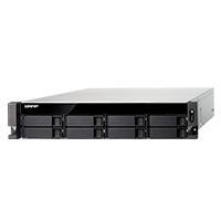 NAS QNAP TS-877XU-RP-3600-8G/ 8 BAHIAS SATA DE 3,5 /SEIS NUCLEOS 3.6GHZ/FUENTE REDUNDANTE/ 8GB DDR4 HASTA 64 GB/ LAN 1 GBE X2/ 2 PTO SFP+ DE 10GBE/ USB 3.2 X2/HOT SWAP/ NO INCLUYE DISCOS TS-877XU-RP-3600-8G-US