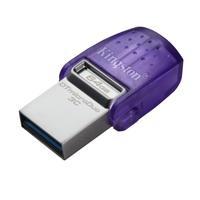 MEMORIA FLASH USB KINGSTON DATATRAVELER MICRODUO  64GB 3C TYPE A-C (DTDUO3CG3/64GB) DTDUO3CG3/64GB