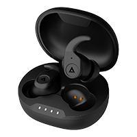 AUDIFONOS DEPORTIVOS ACTECK SINCHRO PRO EP635 / INALAMBRICOS BLUETOOTH / 50HRS DE BATERIA / CONTROL TACTIL / NEGRO / AC-935098 AC-935098