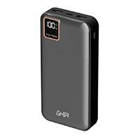 POWER BANK GHIA DE CARGA RAPIDA DE 20 000 MAH COLOR NEGRO GAC-242