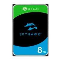 DISCO DURO INTERNO SEAGATE SKYHAWK 8TB 3.5 ESCRITORIO SATA3 6GB/S 256MB 5400RPM VIDEO VIGILANCIA 24X7 DVR Y NVR 1-16 BAHIAS 1-64 CAM ST8000VX010