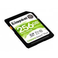 MEMORIA FLASH SD KINGSTON SDXC SDXC CANVAS SELECT 256GB 100R CL10 UHS-I V30 (SDS2/256GB SDS2/256GB