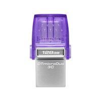 MEMORIA FLASH USB KINGSTON MICRODUO 128GB 3C TYPE A-C(DTDUO3CG3/128GB) DTDUO3CG3/128GB
