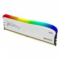 MEMORIA RAM KINGSTON FURYBEAST DDR4 WHITE 8GB 3600MHZ(KF436C17BWA/8) KF436C17BWA/8