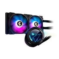 DISIPADOR DE ENFRIAMIENTO LIQUIDO GIGABYTE AORUS WATERFORCE X 280/280MM/S-1700/AM4/RGB GP-AORUS WATERFORCE X 280