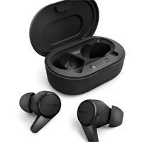AUDIFONOS PHILIPS INALAMBRICOS / COLOR NEGRO / BLUETOOTH 5.2 / ESTUCHE DE CARGA USB-C PORTATIL / RESISTENTES A SALPICADURAS DE AGUA Y SUDOR IPX4 / ALCANCE DE 10M / MICRO INTEGRADO / PUNTA DE SILICONA TAT1207BK/00