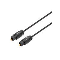CABLE AUDIO,MANHATTAN,356091, TOSLINK S/PDIF M-M 5.0M NEGRO     356091
