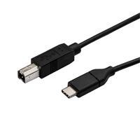 CABLE DE 3M USB-C A USB-B DE IMPRESORA - CABLE ADAPTADOR USB TIPO C A USB B USB2CB3M