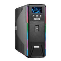 NO BREAK TRIPP LITE SMART1500PSGLCD RESPALDO POR BATERíA DEL UPS PARA JUEGOS CON ONDA SINUSOIDAL PURA DE 1500VA 900W 120V - LCD, AVR, LEDS RGB, CARGA USB, 3 AÑOS  SMART1500PSGLCD