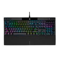 TECLADO CORSAIR K70 RGB PRO/ÓPTICO-MECÁNICO/LED RGB RETROILUMINADO/CORSAIR OPX/NEGRO/TECLAS PBT NEGRAS/ (CH-910941A-NA) CH-910941A-NA