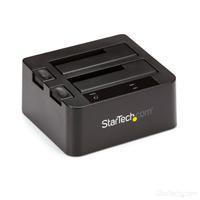 DOCKING STATION DE 2 BAHIAS - SARTECH.COM - USB 3.1 A SATA - USB 3.1 (10 GBPS) - SATA I/II/III DE 2.5/3.5 - BASE DE ACOPLAMIENTO SSD/HDD - DE INTERCAMBIO EN CALIENTE - CARGA SUPERIOR SDOCK2U313