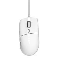 MOUSE GAMER NZXT LIFT 2 ERGO/BLANCO/ALAMBRICO/SENSOR PIXART PMW3395 / ERGONÓMICO / 100 MILLONES DE CLICKS / 26,000 DPI /GAMER MS-001NW-02