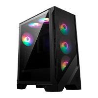 GABINETE GAMING MSI MAG FORGE 120A AIRFLOW/ MEDIA TORRE / ATX/MICRO ATX/MINI ITX/ NEGRO/ SIN FUENTE/PC/GAMER MAG FORGE 120A AIRFLOW