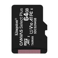 MEMORIA KINGSTON MICROSD CANVAS SELECT PLUS 64GB V10 / SIN ADAPTADOR/ 100MB/SEG LECTURA (SDCS2/64GBSP)  SDCS2/64GBSP