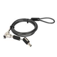 CANDADO LAPTOP , MANHATTAN, 440486 ,NANO LLAVE 1.8MTS GRIS 440486