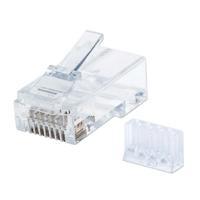 PLUG RJ45 , INTELLINET, 790604 , CAT 6 UTP SOLIDO 90 PZAS 790604