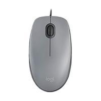 MOUSE LOGITECH M110 SILENCIOSO OPTICO ALAMBRICO USB PC/MAC GRIS 910-006757